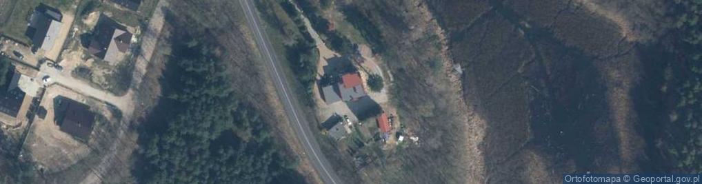 Zdjęcie satelitarne Motel "U Sosny"