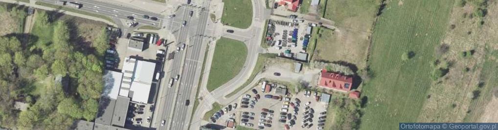 Zdjęcie satelitarne Noclegi na Wzgórzu