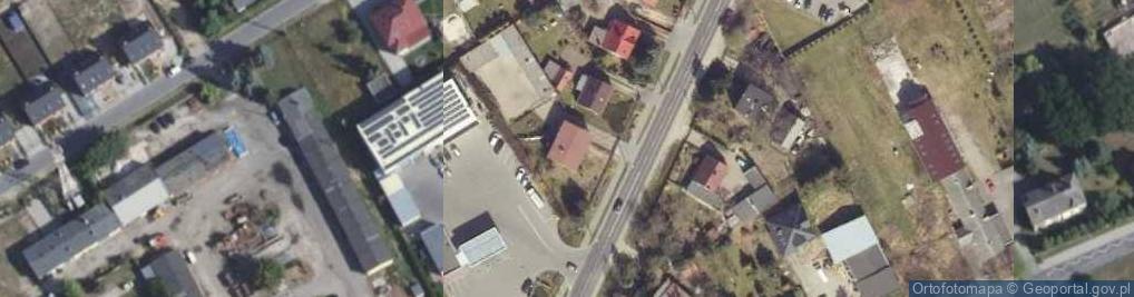 Zdjęcie satelitarne Hurtownia Części Zamiennych do Samochodów Ciężarowych MZ TRADE