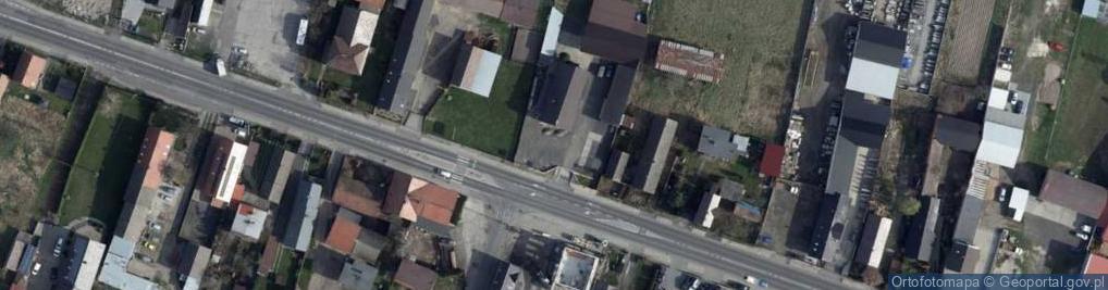 Zdjęcie satelitarne Bamart. Hurtownia łożysk