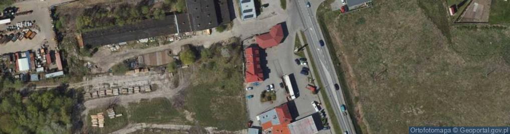 Zdjęcie satelitarne Lemat - Przedsiębiorstwo Wielobranżowe. Matuszewski
