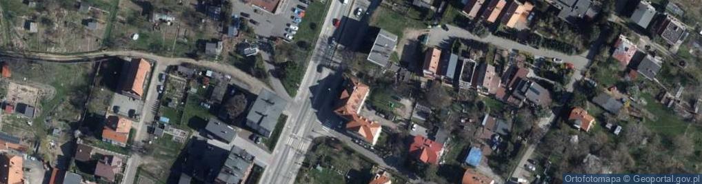 Zdjęcie satelitarne MOTO ELRAF Sprzedaż części i artykułów motoryzacyjnych