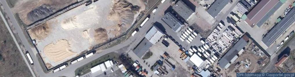 Zdjęcie satelitarne MOTO-LINE - sklep motoryzacyjny Sulechów