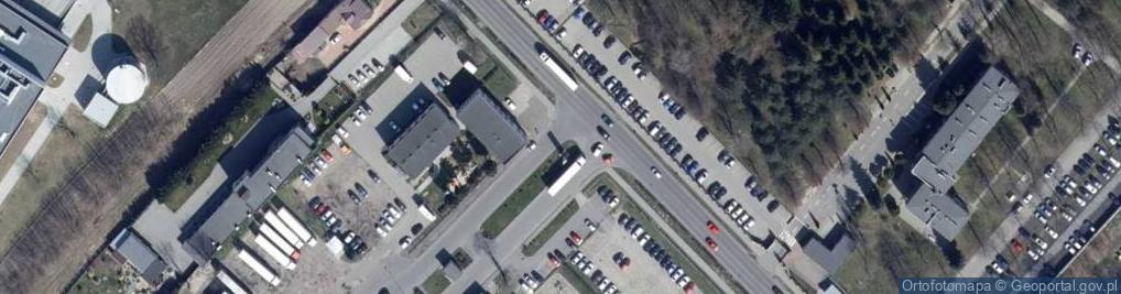 Zdjęcie satelitarne Sklep Motoryzacyjny PKS Sieradz