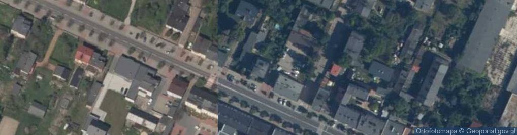 Zdjęcie satelitarne Sklep z artykułami motoryzacyjnymi