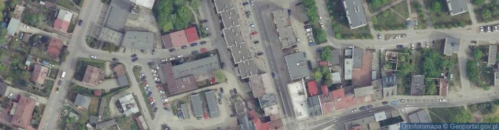 Zdjęcie satelitarne Zieliński. PPHU - Sklep Motoryzacyjny