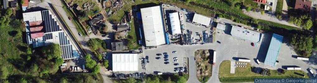 Zdjęcie satelitarne PSB - Mrówka