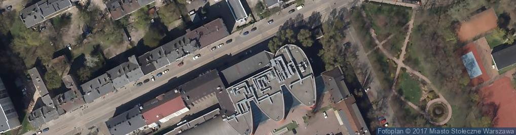 Zdjęcie satelitarne Basen Kawęczyńska w Warszawie