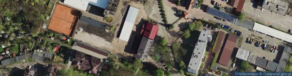 Zdjęcie satelitarne Basen Kryty - Nowy Bytom