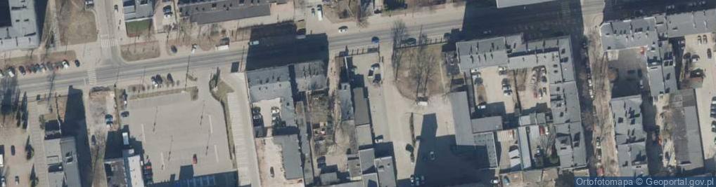 Zdjęcie satelitarne Centralne Dojo Aikido Aikikai-Łódź