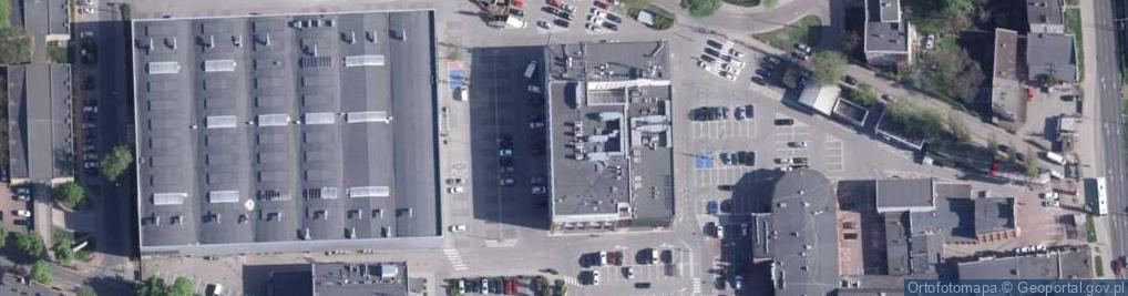 Zdjęcie satelitarne Centrum Formy