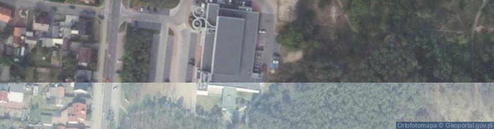 Zdjęcie satelitarne Centrum Rekreacji Oborniki