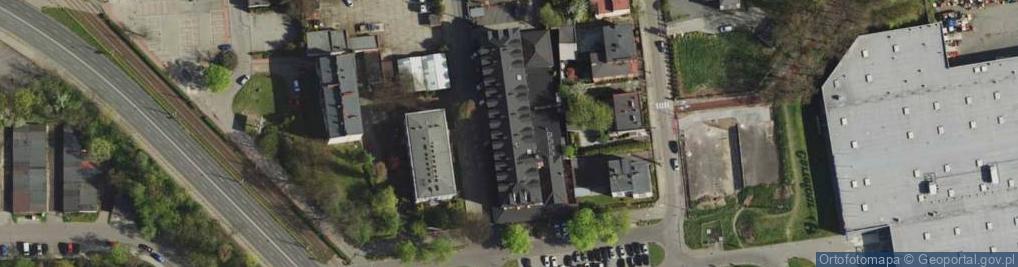 Zdjęcie satelitarne Centrum SPA Termy Cesarskie Hotelu Diament Arsenal Palace