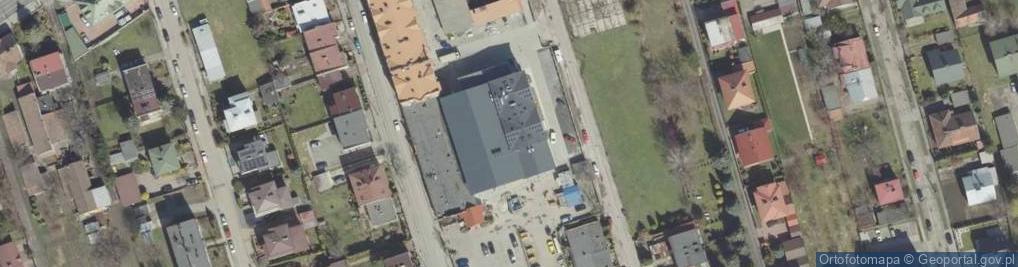 Zdjęcie satelitarne Centrum Sportów Rakietowych Tarnów