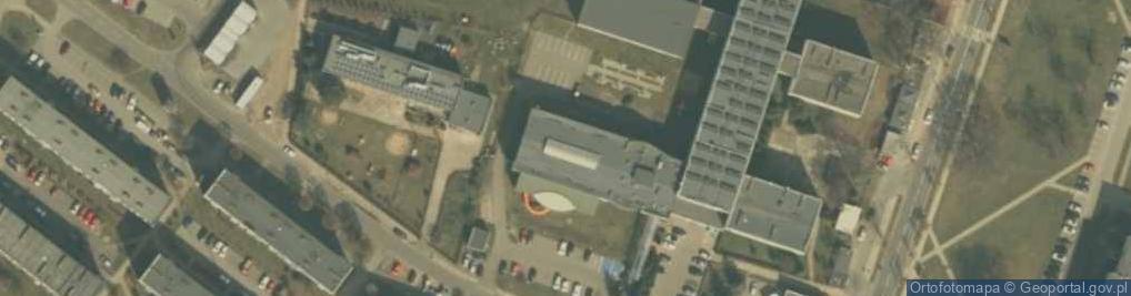 Zdjęcie satelitarne Centrum Sportu i Rekreacji Wodnik w Ozorkowie