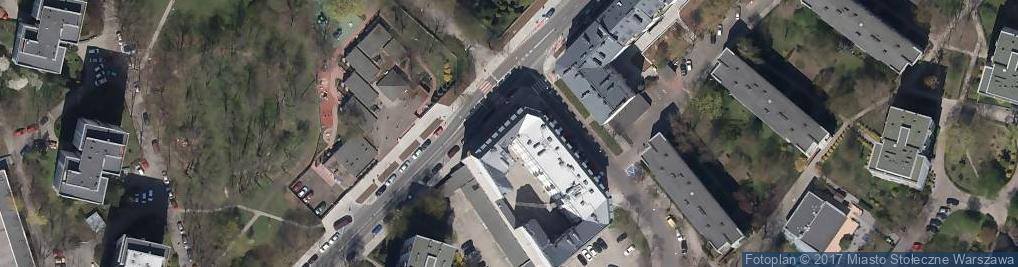 Zdjęcie satelitarne Centrum Walki Warszawa