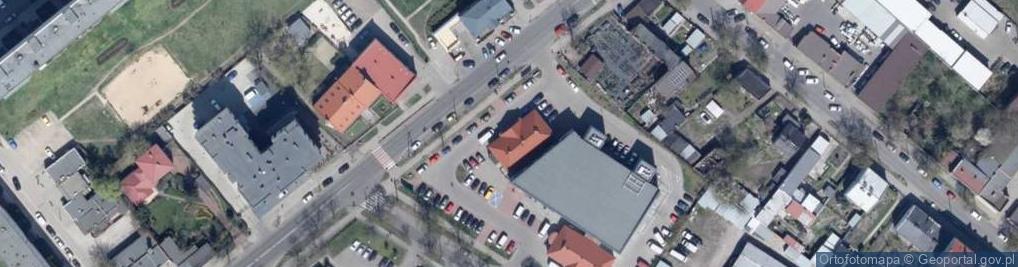 Zdjęcie satelitarne Energy Fitness Club Włocławek