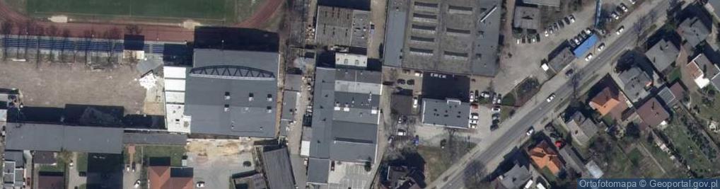 Zdjęcie satelitarne Factory Centrum Fitness Kaliska