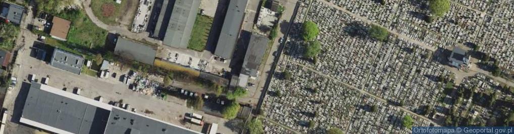 Zdjęcie satelitarne Favela Klub Squash'a