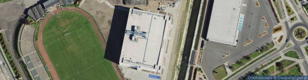 Zdjęcie satelitarne Fitness Arena Będzin