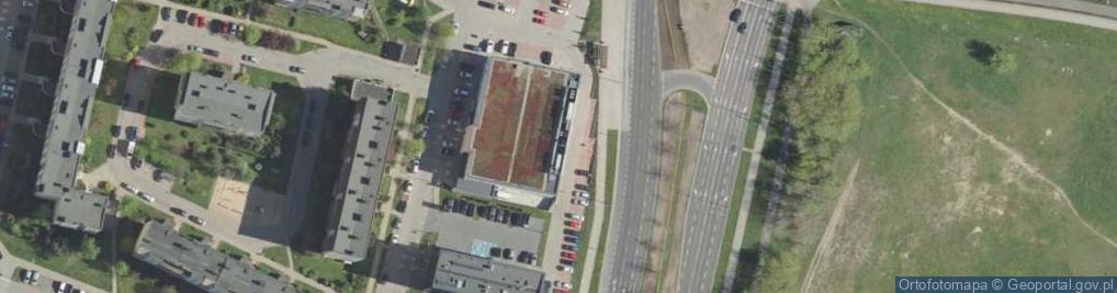 Zdjęcie satelitarne Fitness Klub Zdrofit Białystok Świetlików