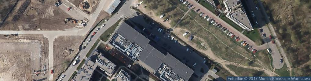 Zdjęcie satelitarne Fitness Klub Zdrofit Wilanów