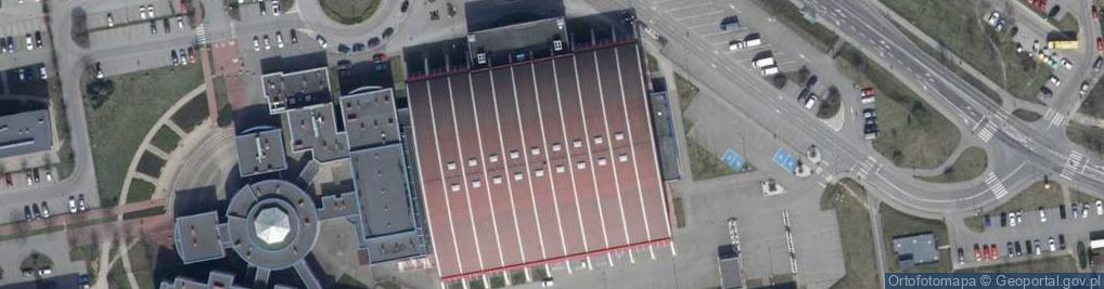 Zdjęcie satelitarne Hala Sportowo Widowiskowa Kalisz Arena