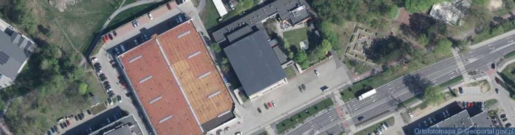 Zdjęcie satelitarne Hala Śródmieście