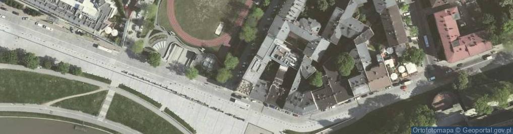 Zdjęcie satelitarne Hotel Pod Wawelem