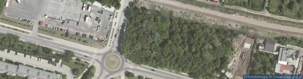 Zdjęcie satelitarne Just Gym Kraków