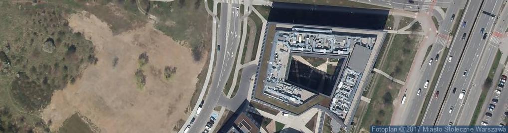 Zdjęcie satelitarne Just Gym Warszawa