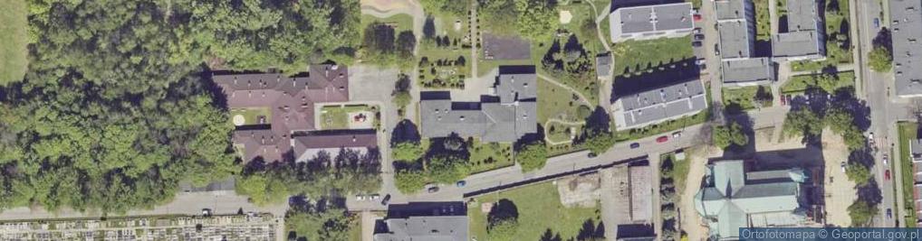 Zdjęcie satelitarne Karate GOLIAT Bytom Popiełuszki