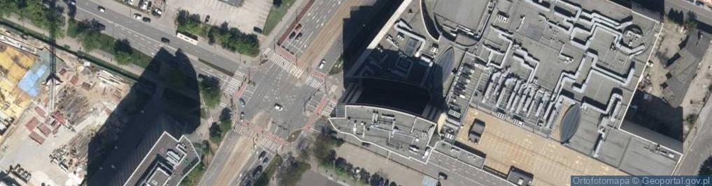Zdjęcie satelitarne Klockownia Arkady Wrocławskie