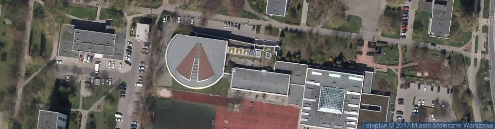 Zdjęcie satelitarne Kompleks Basenów Rehabilitacyjnych Muszelka