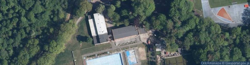 Zdjęcie satelitarne Kompleks basenowo-rekreacyjny w Białogardzie