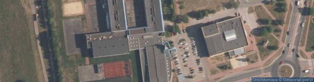 Zdjęcie satelitarne Kryta Pływalnia Opoczyńska Fala