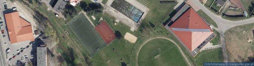 Zdjęcie satelitarne Kryta Pływalnia w Dąbrowie Tarnowskiej