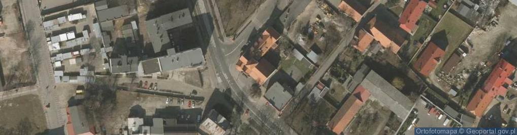 Zdjęcie satelitarne Łaźnia Gym