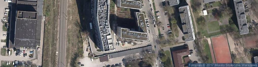 Zdjęcie satelitarne Lejdis Studio Warszawa Wola