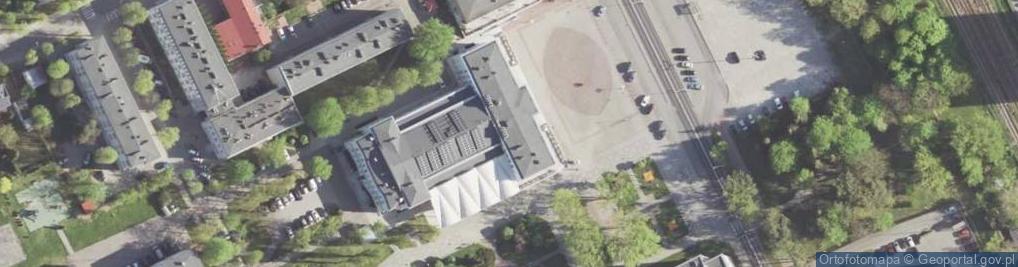 Zdjęcie satelitarne Lodowisko Miejskie w Stalowej Woli