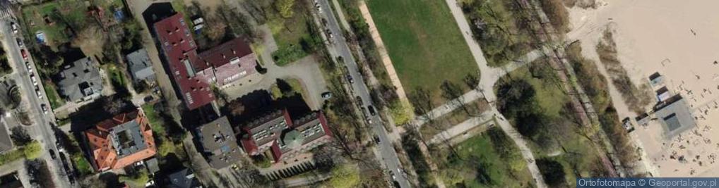 Zdjęcie satelitarne M15 Sauny Sopot