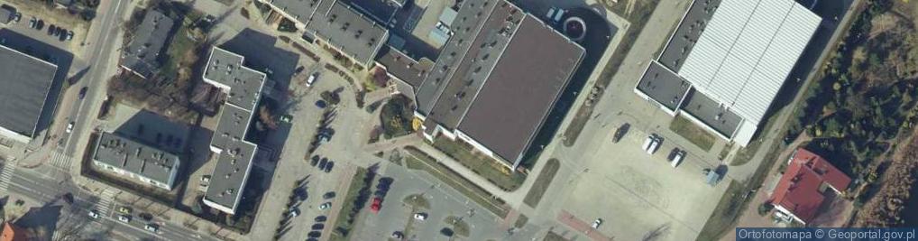 Zdjęcie satelitarne Miejski Ośrodek Sportu i Rekreacji w Ciechanowie