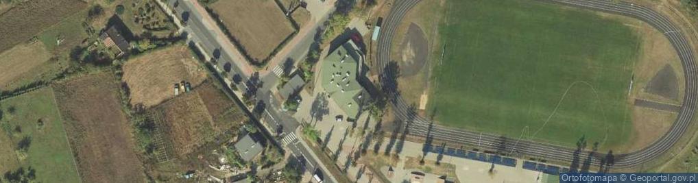 Zdjęcie satelitarne MOS Żnin-Miejski Ośrodek Sportu w Żninie