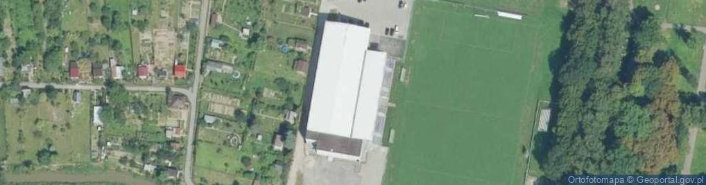 Zdjęcie satelitarne MOSiR Proszowice