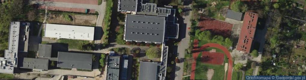 Zdjęcie satelitarne Ośrodek Sportowy Uniwersytetu Przyrodniczego Kryta Pływalnia