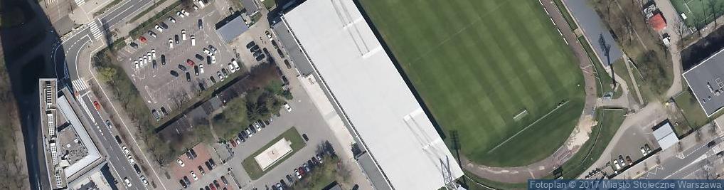 Zdjęcie satelitarne Ośrodek Sportu 'Polonia' - Pływalnia