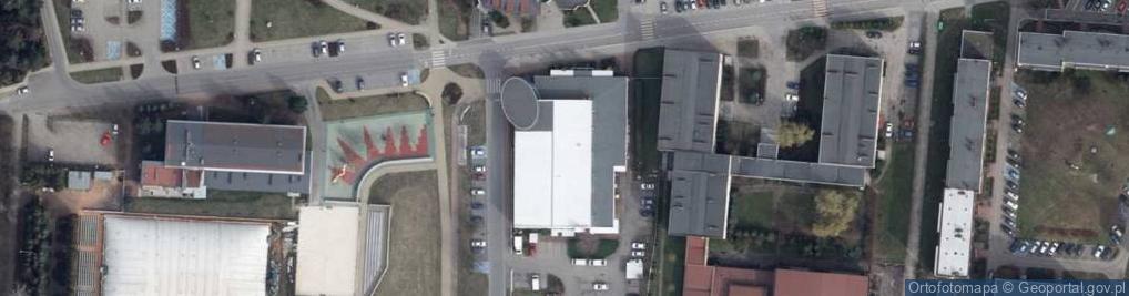 Zdjęcie satelitarne Ośrodek Sportu i Rekreacji - Kryta Pływalnia I