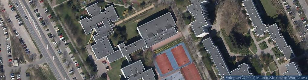 Zdjęcie satelitarne PilkaNaHali.pl - koszykówka/piłka nożna/siatkówka - SP nr 336 w Warszawie