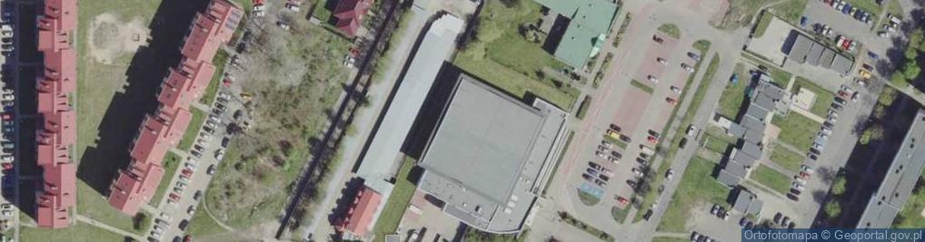 Zdjęcie satelitarne Pływalnia Wodnik - Żary