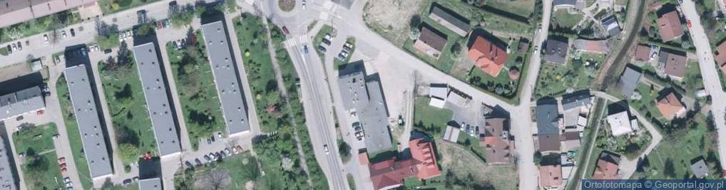 Zdjęcie satelitarne Stacja Fitness Ustroń